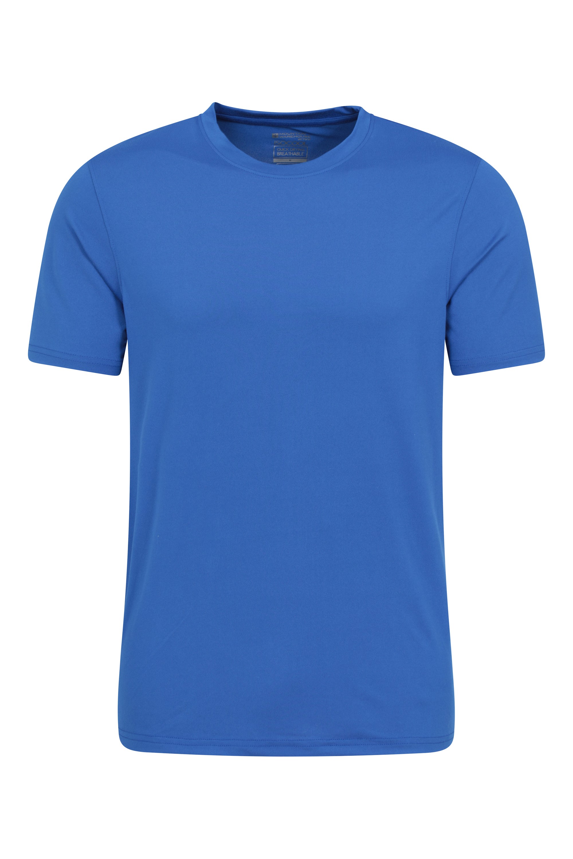 Boost męska koszulka z kolorowym patchworkiem - Blue
