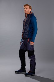Ultra Nanga Mens Midlayer Jacket Blue