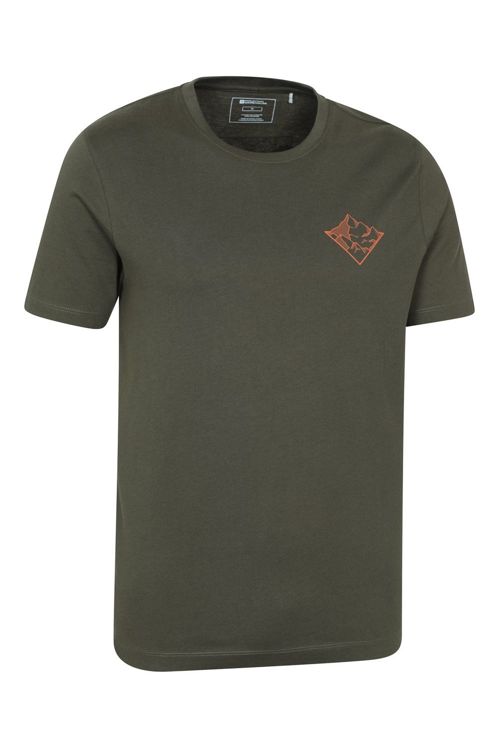 Mountain Warehouse Men's 3 Peaks Casual Printed Tee Male 100% Cotton Top - Picture 17 of 29