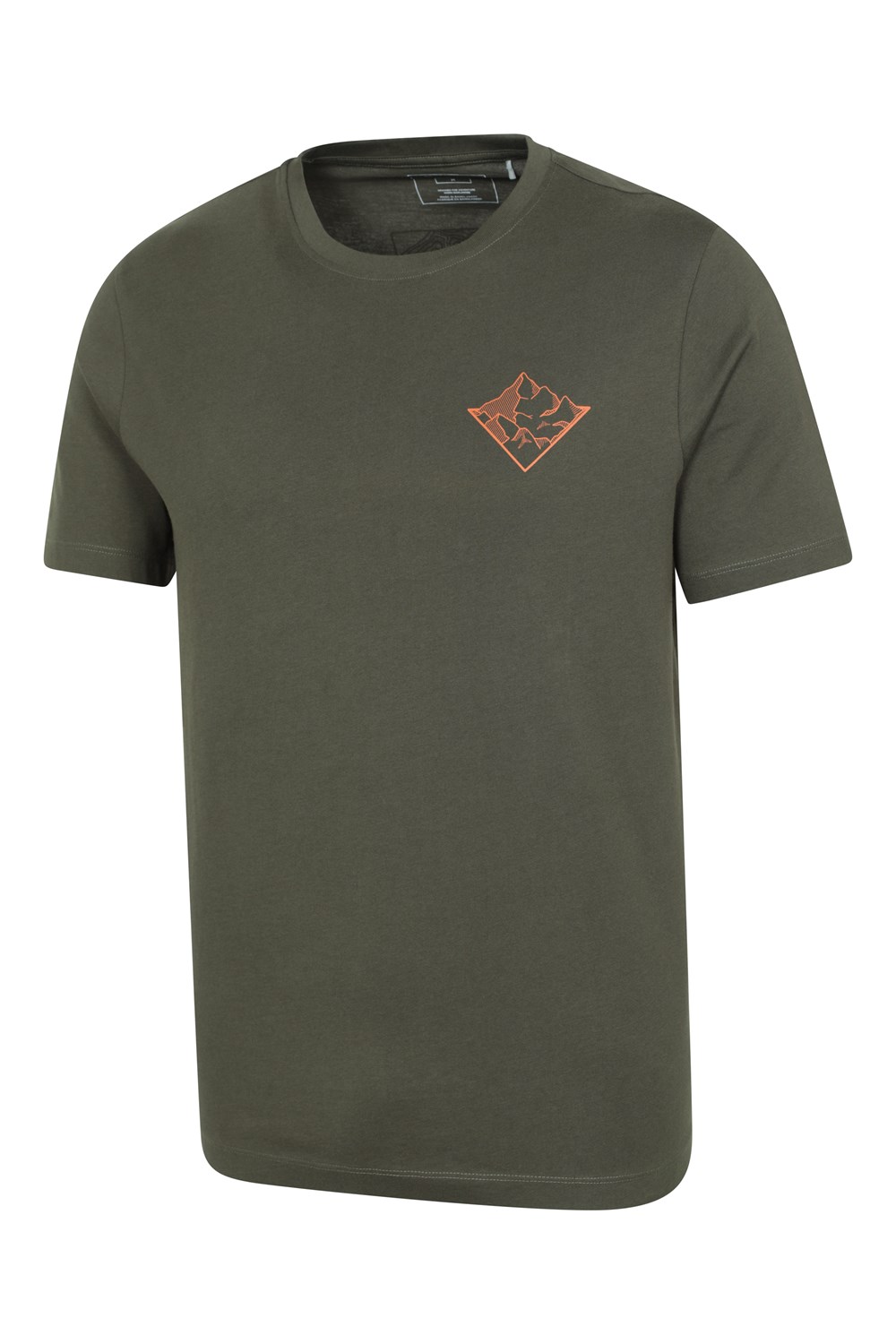 Mountain Warehouse Men's 3 Peaks Casual Printed Tee Male 100% Cotton Top - Picture 19 of 29