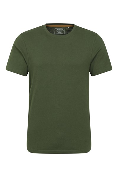 Eden Mens Organic Plain T-Shirt - Green
