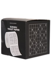 Neon Sheep Sudoku Toilet Paper White