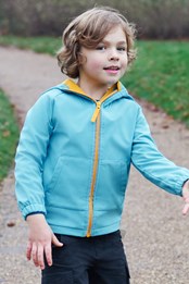 Kids Recycled Water-resistant Softshell Jacket