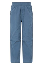 Pantalon de randonnée Explorer bio enfant Bleu Teal