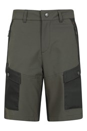 Expedition Hybrid Womens Shorts Khaki