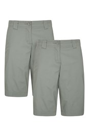 Coast Stretch Multipack - spodnie damskie - 74cm Jasny Khaki
