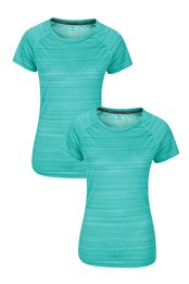 Endurance Stripe Multipack - koszulki damskie