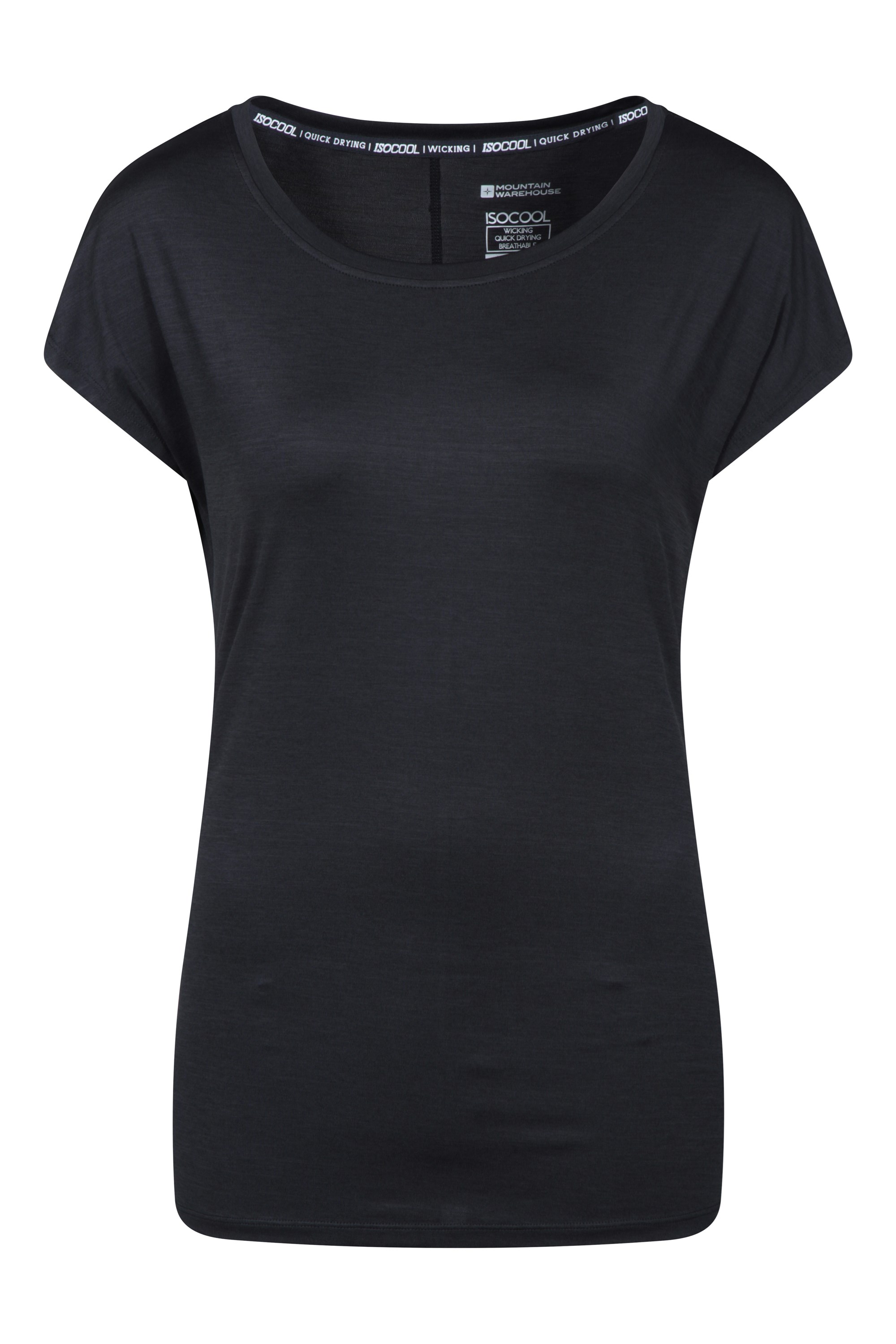T-Shirt Panna UV Femme - Multipack - Noir
