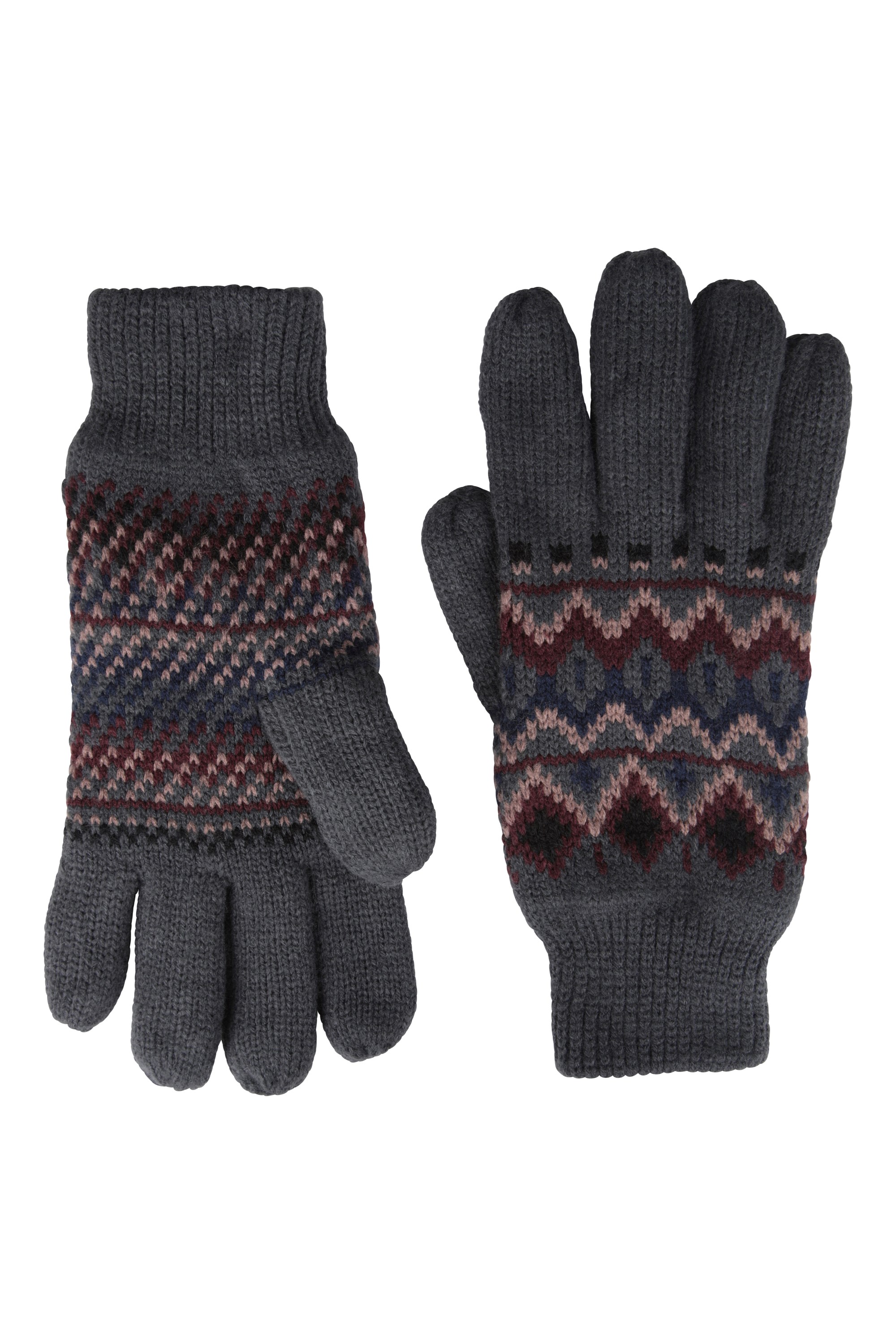 Thinsulate Mens Fairisle Gloves