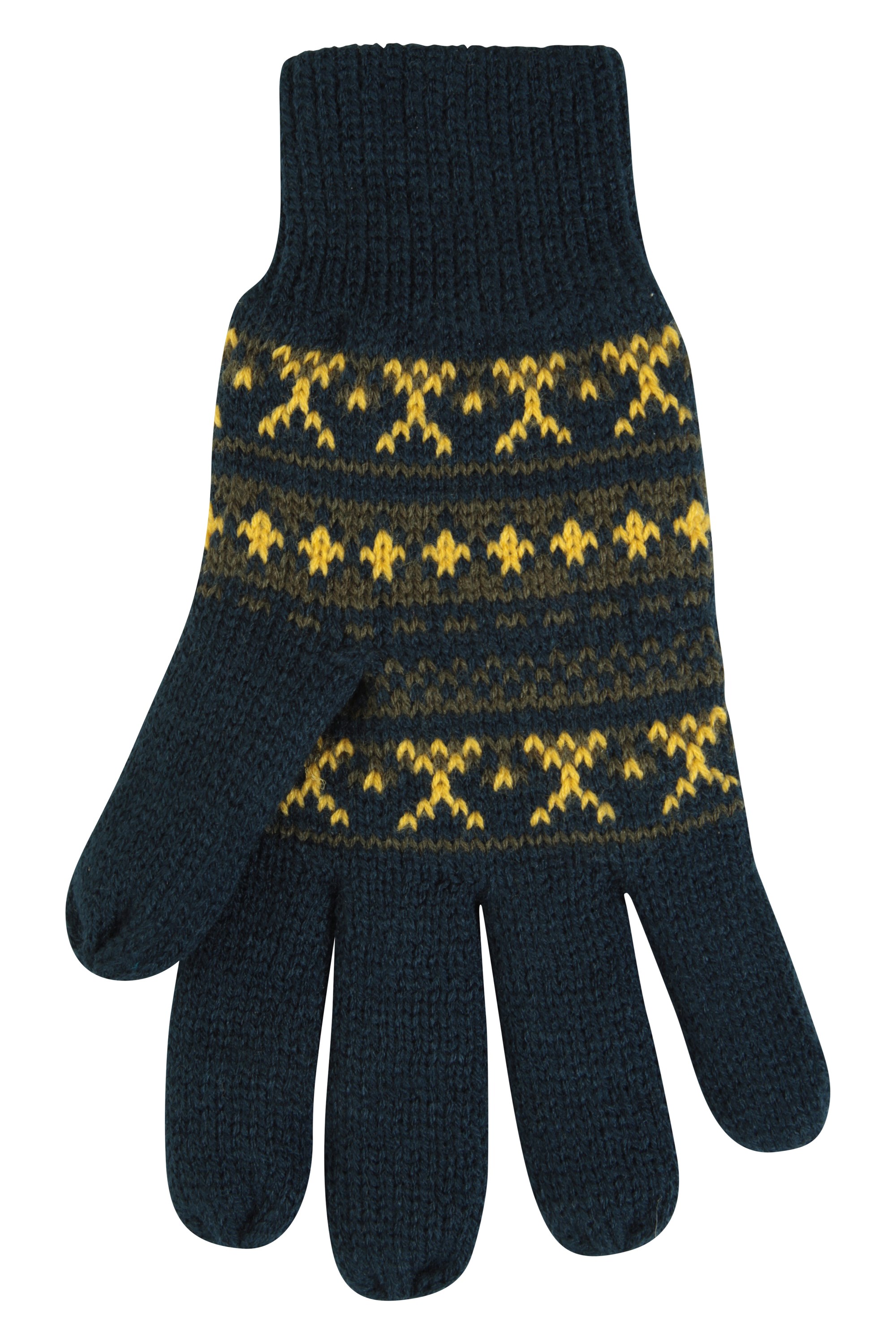 mens fairisle gloves