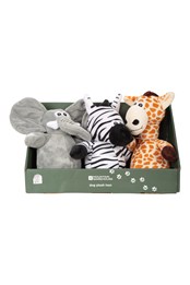 Dog Soft Toys - Animal Box Trio Brown