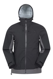 City Elements Mens Extreme 3 Layer Waterproof Jacket Black