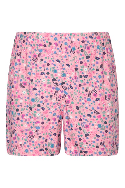 Flowy Kids Shorts - Pink