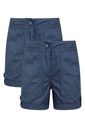 Shore Kids Shorts 2-Pack Navy