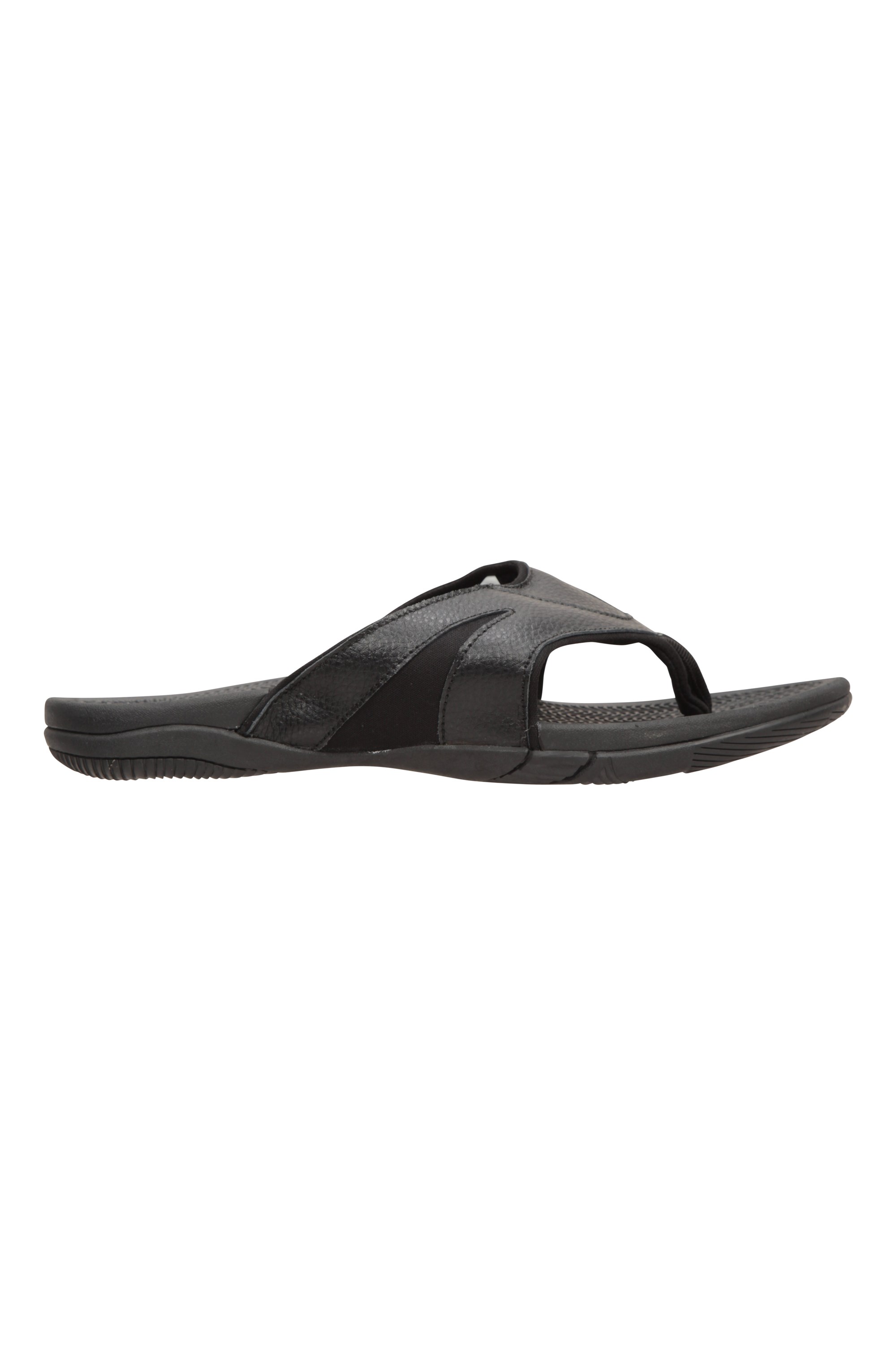 Mens Comfort Leather Flip Flops