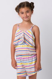 Ripples - Playsuit dziecięcy Biały
