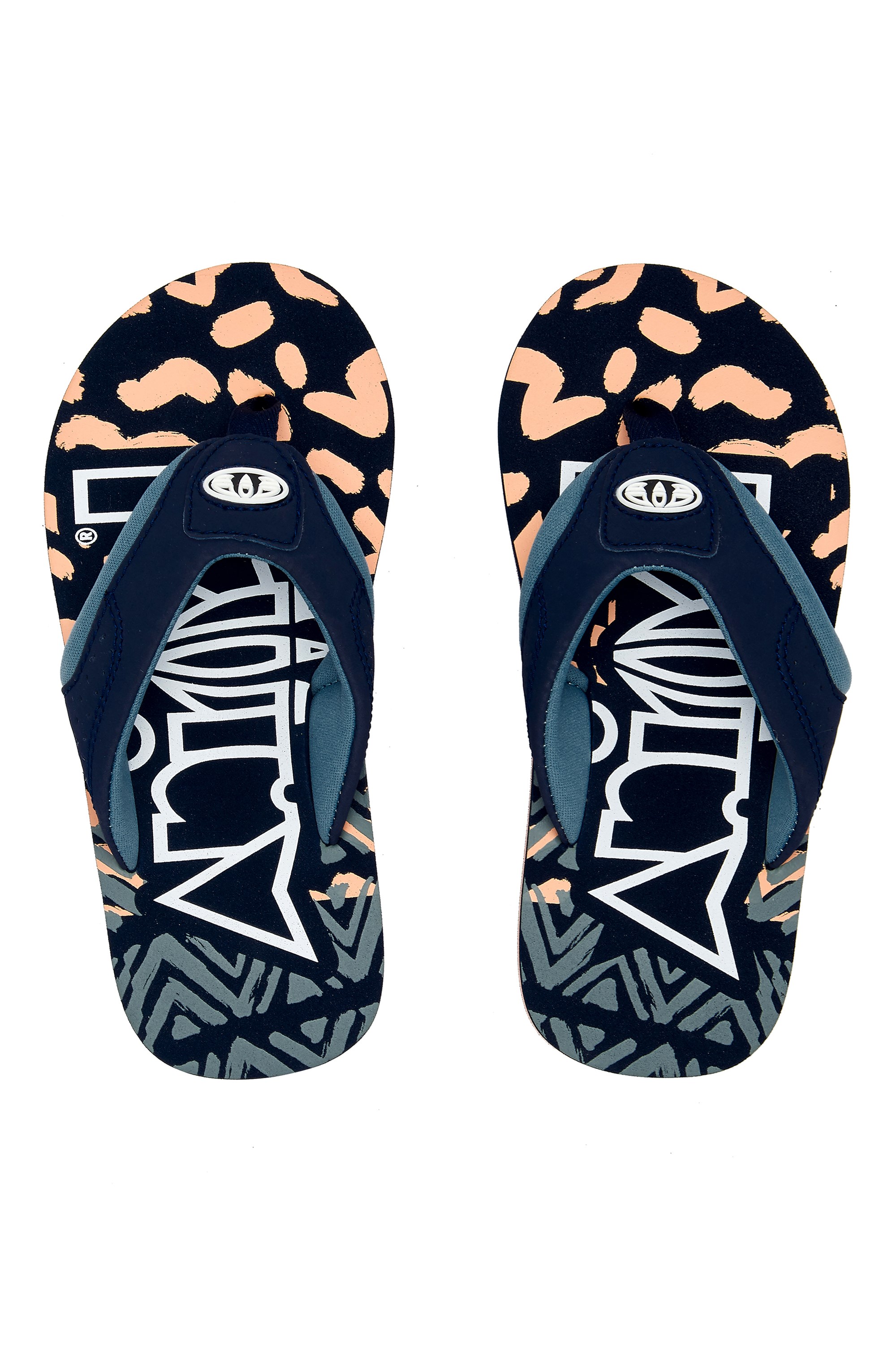 animal jekyl flip flops