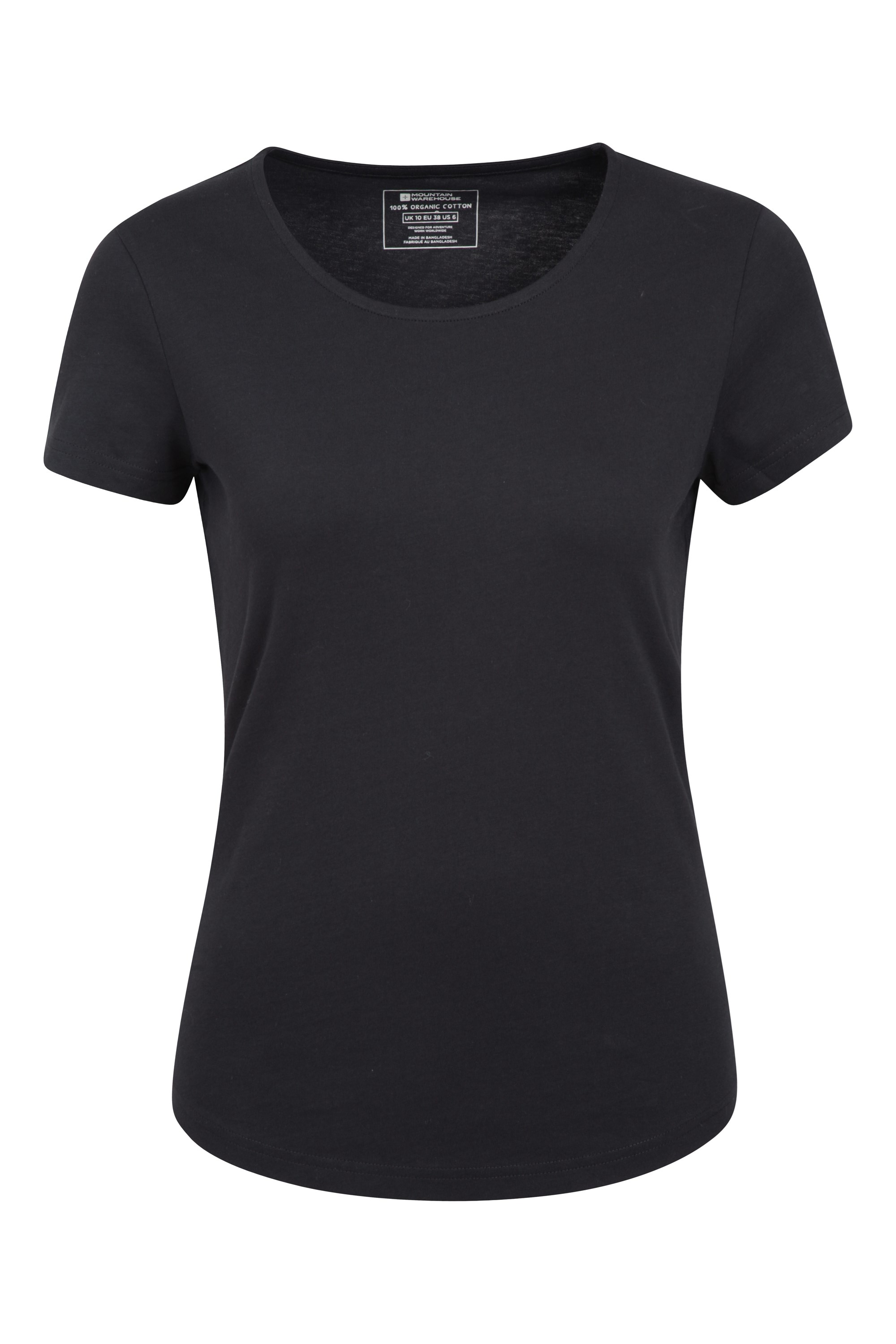 T-Shirt Organique Easy Femme - Noir