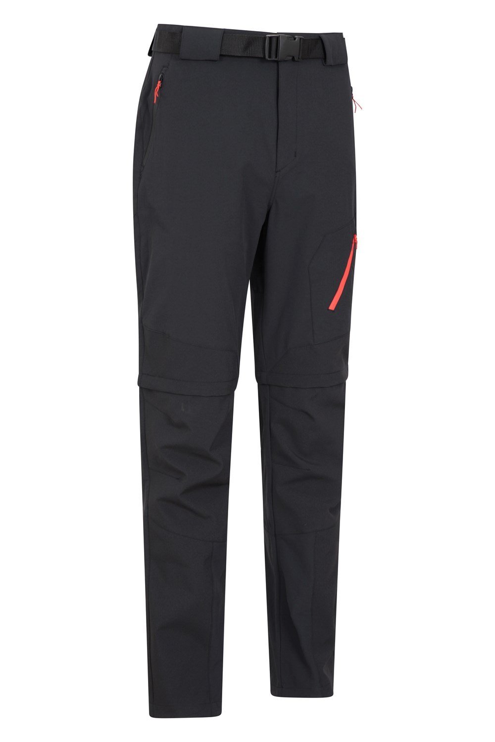 Mountain Warehouse Mens Convertible Trousers Waterproof Stretchy Trekking Pants - Picture 21 of 36