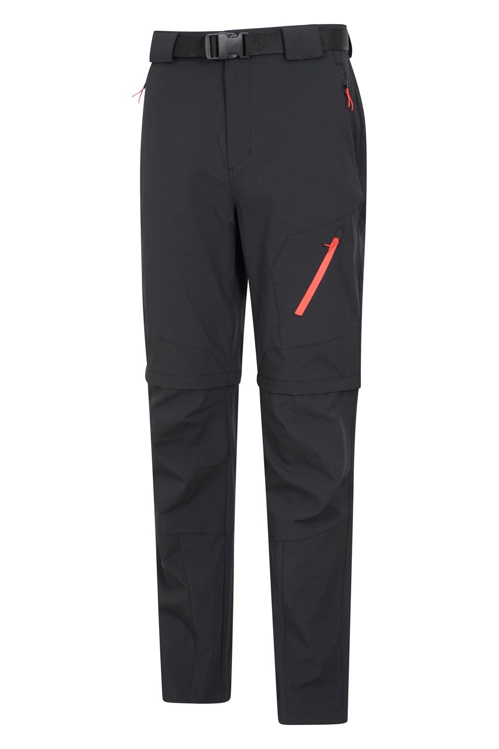 Mountain Warehouse Mens Convertible Trousers Waterproof Stretchy Trekking Pants - Picture 20 of 36