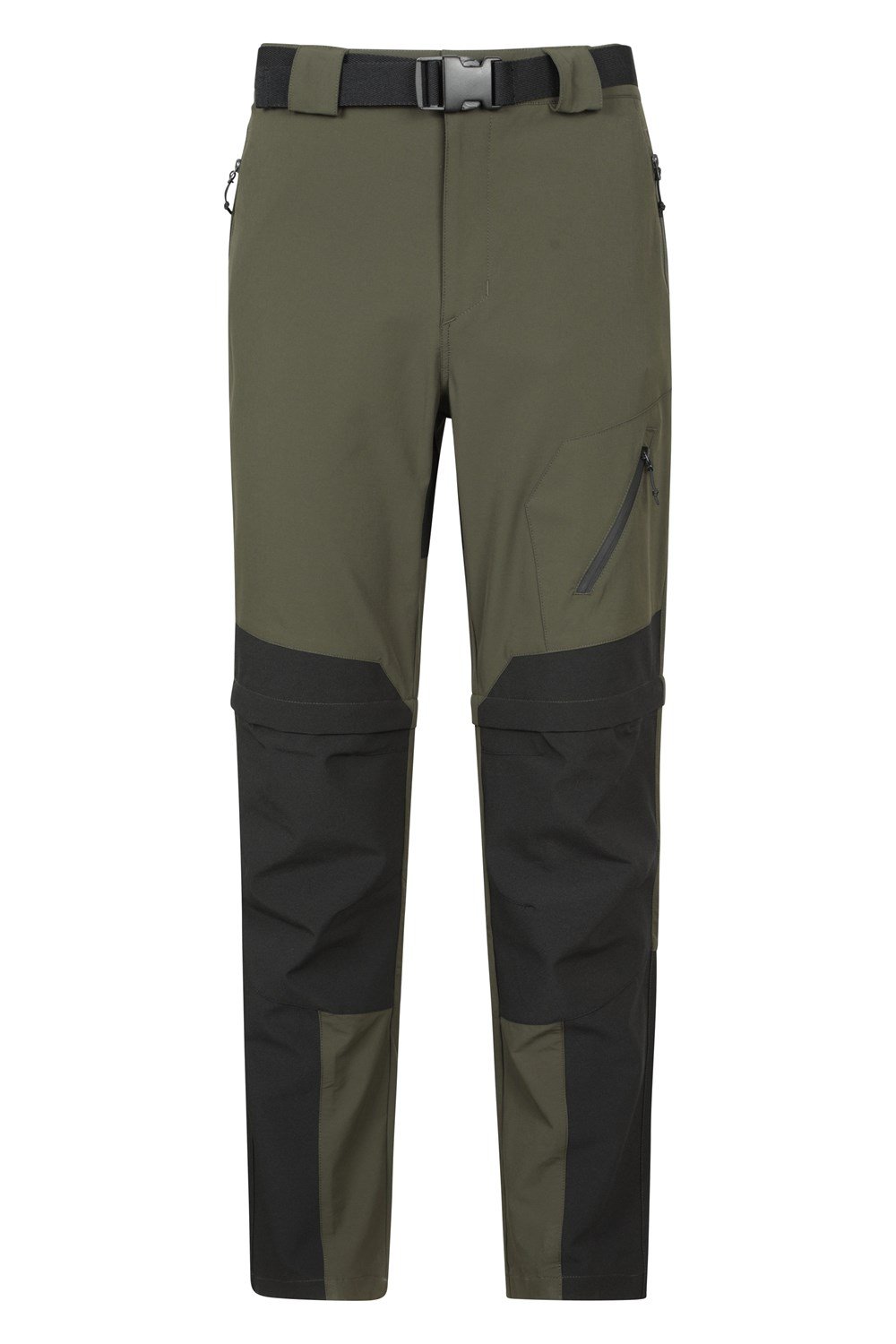 Mountain Warehouse Mens Convertible Trousers Waterproof Stretchy Trekking Pants - Picture 31 of 36