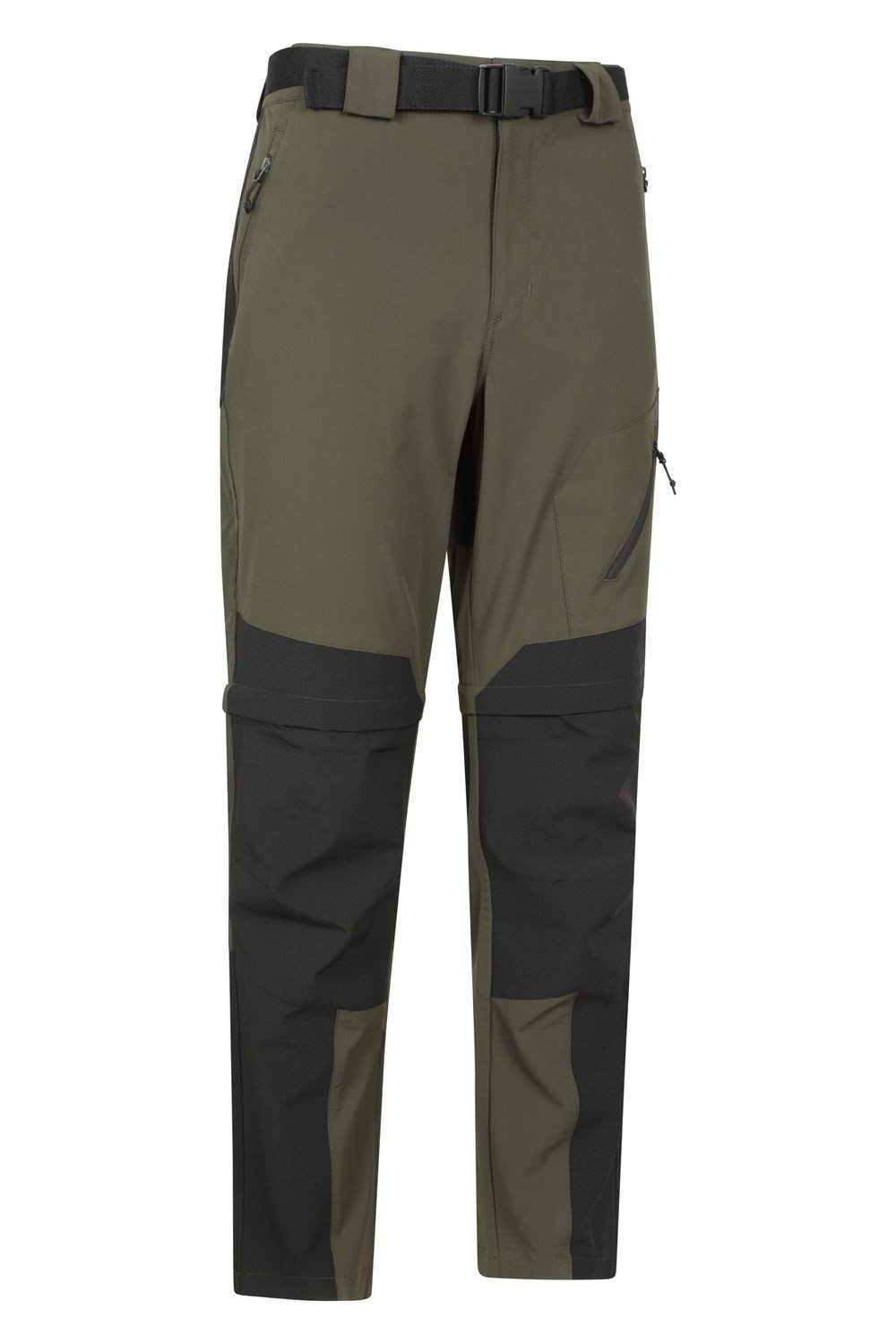 Mountain Warehouse Mens Convertible Trousers Waterproof Stretchy Trekking Pants - Picture 32 of 36