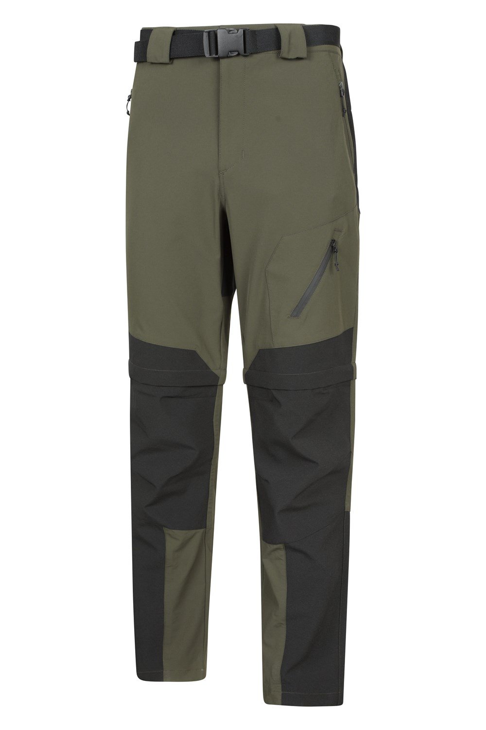 Mountain Warehouse Mens Convertible Trousers Waterproof Stretchy Trekking Pants - Picture 34 of 36
