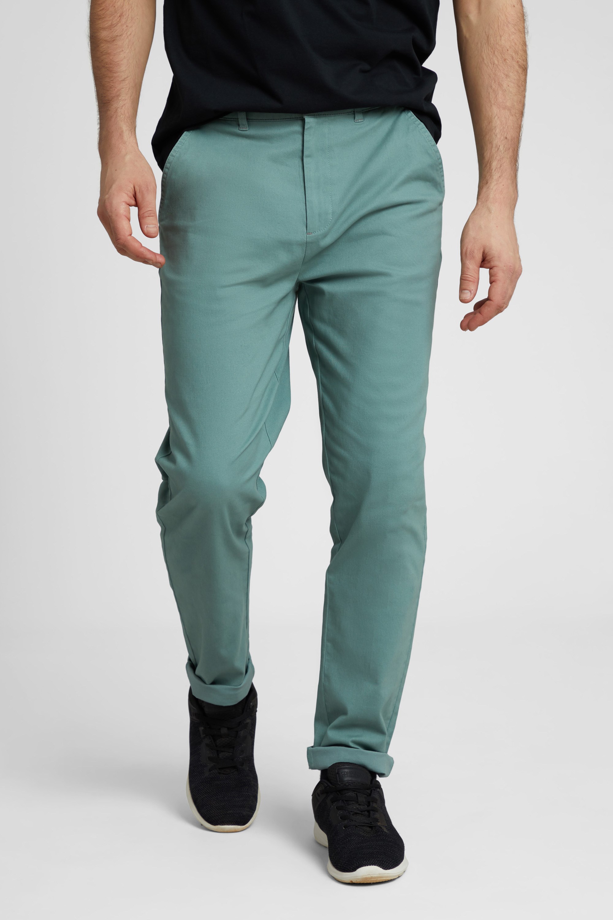 Woods Mens Chino Trousers - Green