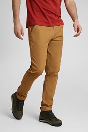 Woods Chino - męskie spodnie z bawełny organicznej - 81cm