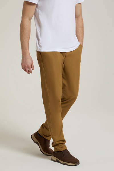 Woods Mens Chino Trousers - Orange