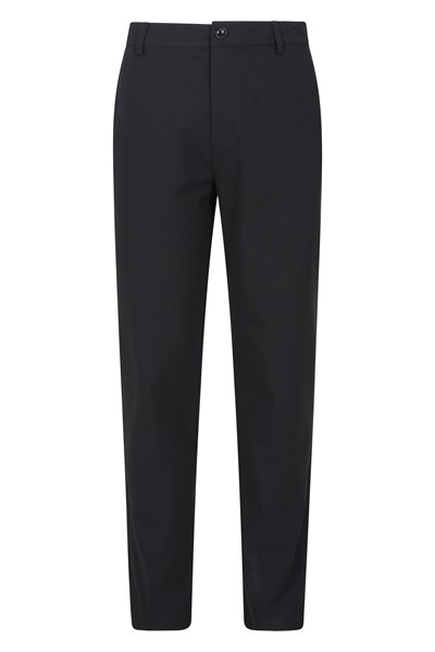 Odyssey Mens Water Resistant Stretch Trousers - Black