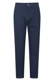 Woods Pantalones chinos orgánicos para hombre - Cortos Azul Marino
