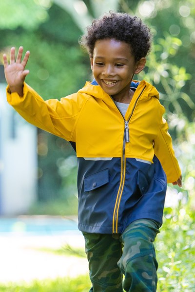 Splash Kids Waterproof Jacket - Yellow