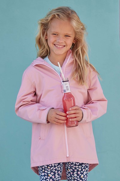Coast Waterproof Kids Jacket - Pink