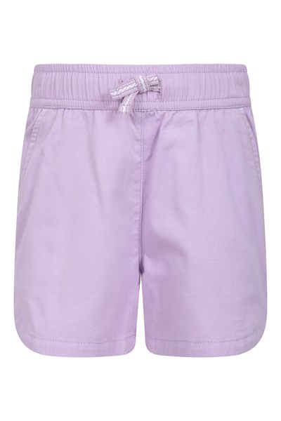 Waterfall Girls Organic Shorts - Light Purple