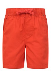 Waterfall Kids Organic Shorts Orange