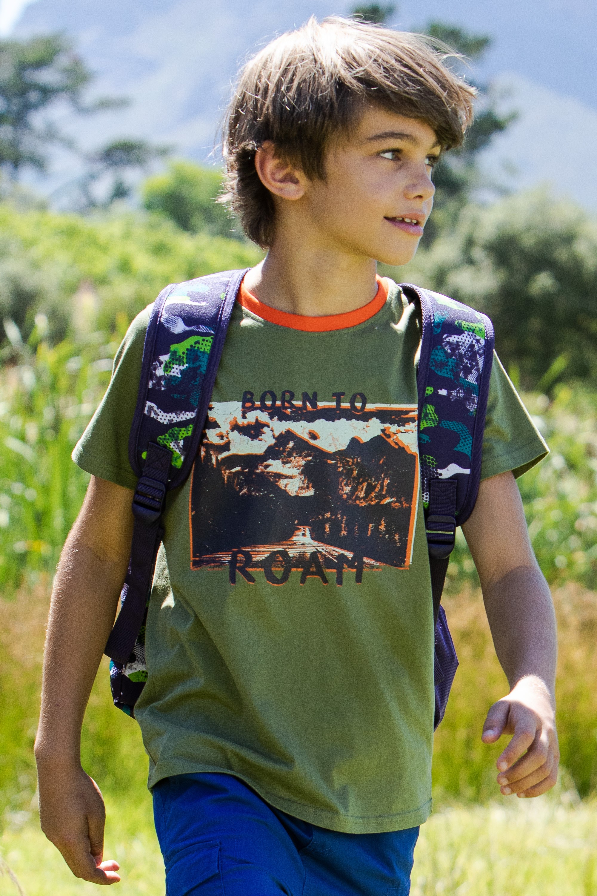 Mountain Warehouse KID Esplora Organic Cotton Kids Tee T-shirt 
