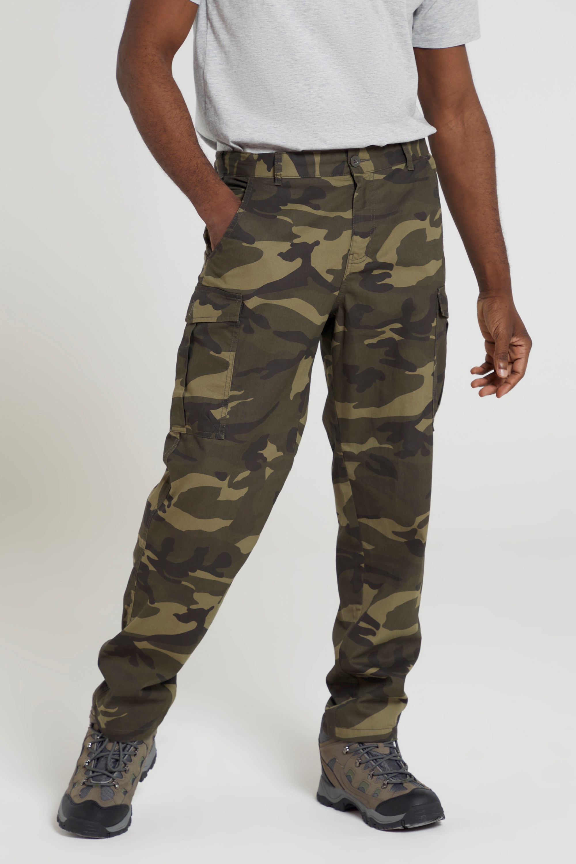 Multicolor Polystercotton Camouflage Cargo Pant  Camouflage Fabric  Army  Uniform 240250
