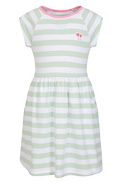 Penelope Bio-Kleid für Kinder Mintgrün