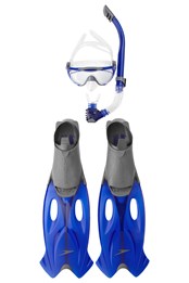 Speedo Glide Adult  Mask, Snorkel & Fin Set
