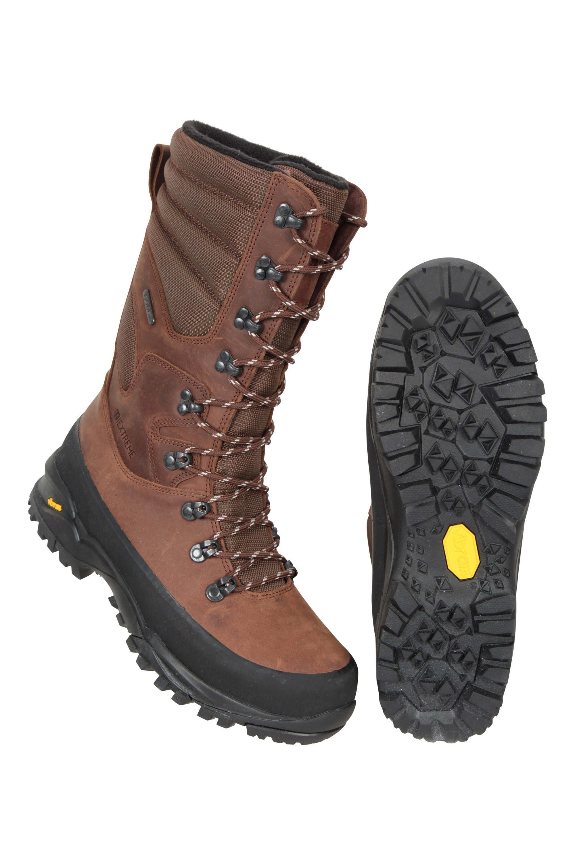 Expedition Extreme Mens Vibram Waterproof Boots - Brown