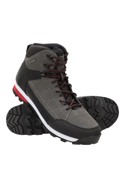 Helsinki Mens Waterproof Trail Boots - Black