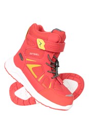 Dimension botas de senderismo impermeables, para niños pequeños Rojo