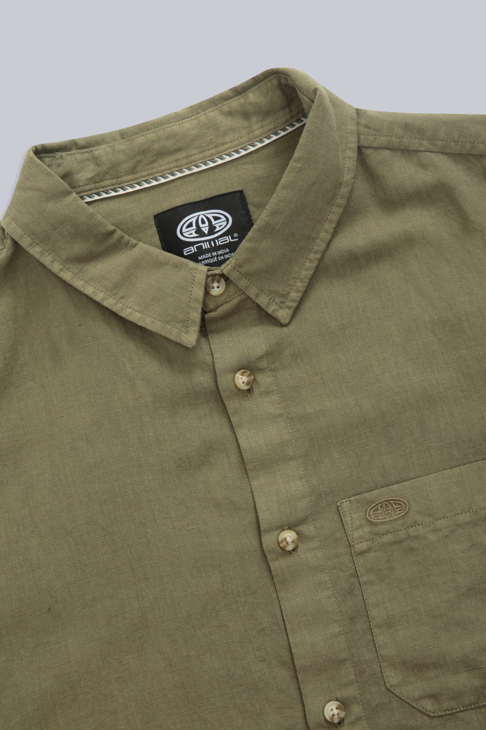 Animal Mens Bayside Shirt Short Sleeve Casual Summer Cotton T-Shirt - Picture 21 of 57