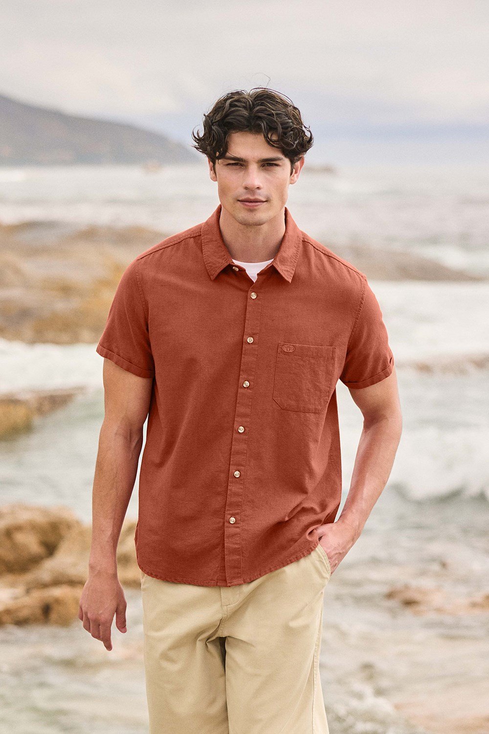 Animal Mens Bayside Shirt Short Sleeve Casual Summer Cotton T-Shirt - Picture 35 of 57