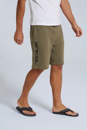 Unwind Mens Organic Shorts Khaki