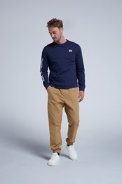 Dean Mens Organic Trousers Mustard