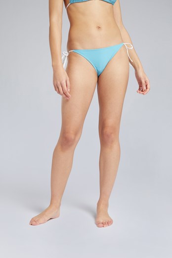 Poolside Womens Bikini Bottoms Pale Blue