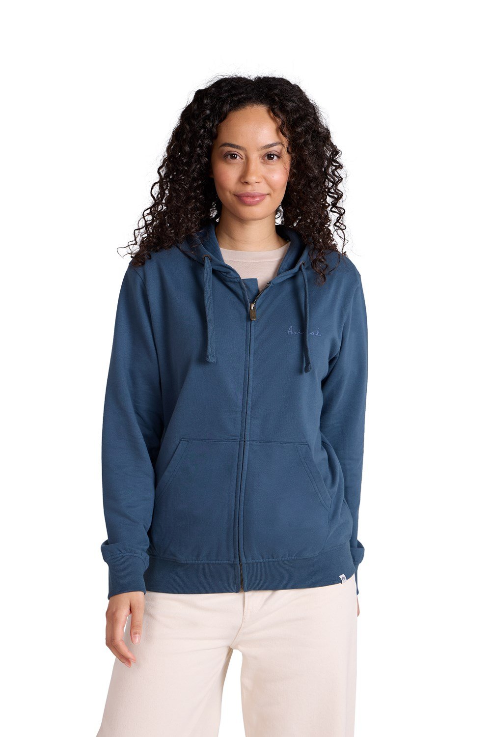 Animal Womens Nikki Hoodie Ladies Gym Training Cotton Full Zip Pullover - Picture 17 of 52