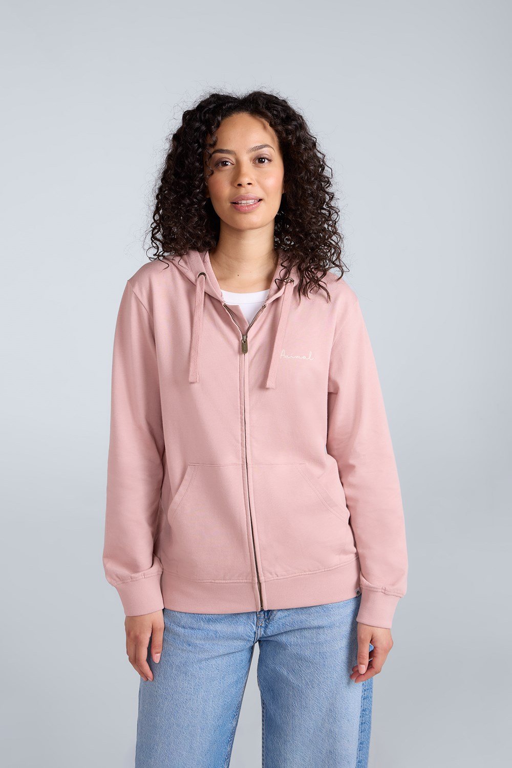 Animal Womens Nikki Hoodie Ladies Gym Training Cotton Full Zip Pullover - Picture 29 of 52